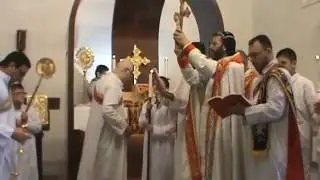 تشمشت وزياح الصليب المقدس في كنيسة ماربهنام للسريان الارثدوكس/تورنتو/كندا