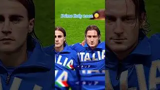 Italy National Team 2002 | The Prime Azzurri Squad Full of Legends #football #soccer #italy #shorts