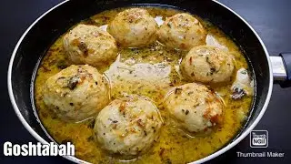 Goshtaba | Kashmiri Goshtaba Recipe by Spark Of Taste | Kashmiri Goshtaba With Chicken