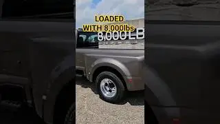 8,000lbs in pickup bed!  2023 F350 XL Dually