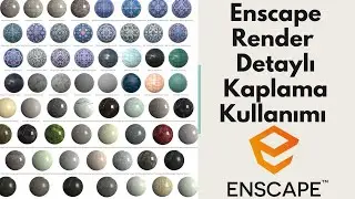 Enscape Render Detaylı Kaplama Kullanımı - TextureFUN.com