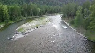 Idaho River Drone Footage Potensic Atom Mini Se