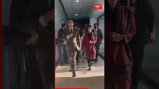 Bilawal Bhutto enters the assembly with the first lady Asifa Bhutto| Hum News | Pakistan