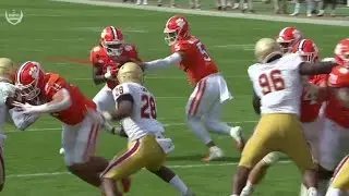 Boston College 97 Yard Fumble Return Touchdown vs Clemson 2020