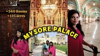 Mysore Palace Vlog in Tamil| Virtual tour of Mysore Palace - Inside Videos| India's Largest Palace