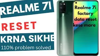 REALME 7i factory reset kaise kare | Realme 7i reset kaise kare! in Hindi 2025... All solution.