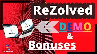 Rezolved Demo & Bonuses | Get Rezolved Early Bird.