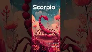 Scorpio Daily Horoscope &ndash; 21 October 2025