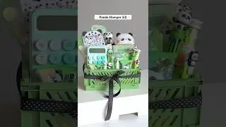Panda Stationery Hamper 2.0 🌷✨🐼#panda #huge #hugehaul #kawaii #stationery #stationary #cute