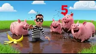 Thief in Old MacDonald&rsquo;s Farm 😱 | Kids Story Song & Farm Rescue