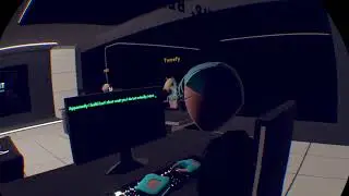 Me playing rec room with ted after 3months horro play