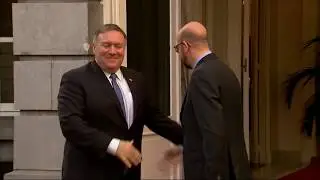 Secretary Pompeo Meets with Belgian Prime  Charles Michel
