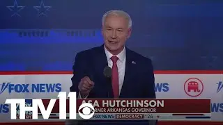 Hutchinson goes after Trump in GOP debate