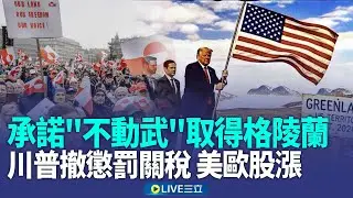 我想要的是一塊冰！川普達沃斯論壇改口：不會為取得格陵蘭動武！再酸歐：若沒有美國你們還在說德語【全球解析】│新聞一把抓20260122│三立新聞台