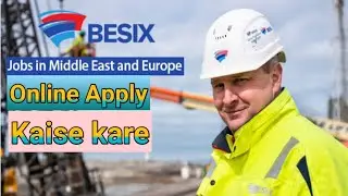 Besix construction company me job ke liye online apply kaise kre