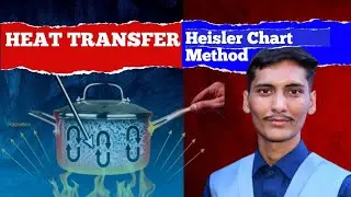 HEAT TRANSFER || Heisler chart method || #engineering #heattransfer