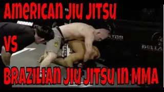 American Jiu Jitsu vs Brazilian Jiu Jitsu in MMA Daniel Gracie vs Tim Carpenter at Bellator 38
