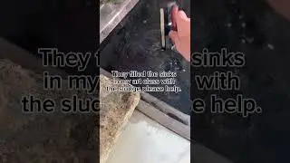 The sludge #art #sink #artclass #flood #artshorts #sludge #sludgecore