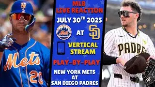 Mets vs Padres🔥Live Reaction & Play-by-Play!