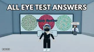 All Eye Test Answers in Roblox Eye Test (Stages 1 to 85)