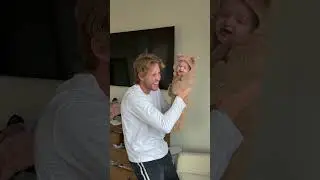 My husband&rsquo;s reaction to our baby in her bear suit for the first time&hellip;