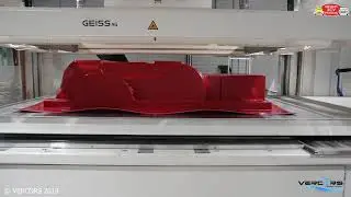 THERMOFORMAGE d'une caisse MEHARI 2CV PASSION rouge