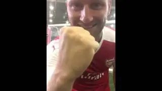 Шкодран Мустафи: Когда просыпаешься и понимаешь, что ты в Арсенале💪🏼😀