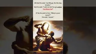 Was Jesus in the Old Testament? The 'Man' Jacob wrestled with | Genesis 32:22-30 #truth #jesuschrist
