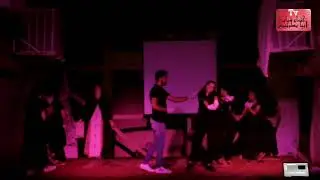 المسرح الصامت اول يوم جامعة  pantomime