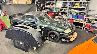 NB Miata - Nine Lives Racing AirDam Install