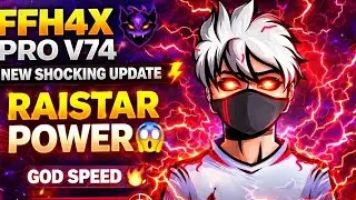 FFH4X PRO V74 new vip code update 😱 power of raister 💯 #ffh4x #viralvideo #vipkey 
