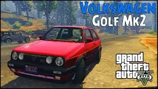 GTA 5 моды: Volkswagen Golf Mk2
