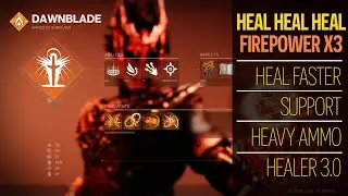 Complete Healer build! Solar 3.0 Warlock build Heal/Support Insane grenade spam Destiny 2 season 17