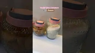 Multipurpose glass containers.... you'ill get the direct links in my community post... 🔗 #kitchen
