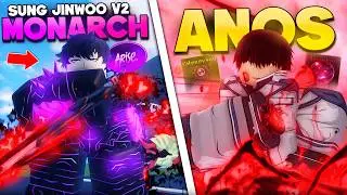 Sailor Piece | ANOS & JINWOO MONARCH! (Showcase + Guide) #sailorpiece