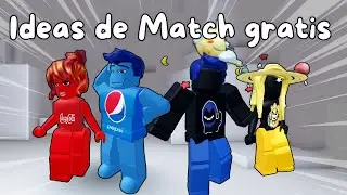 IDEAS de MATCH GRATIS para CHICOS Y CHICAS #5 (2025)😎 Skin para Amigos|| RexyGuy
