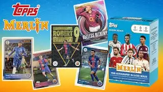 Topps Merlin UEFA UCC 24/25 blaster box bemutató