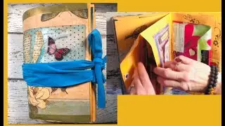 How to Make An Envelope Junk Journal to Store Happy Mail/ EASY Handmade Junk Journal Tutorial