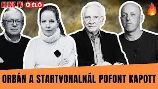 Orbán a startvonalnál pofont kapott | ÚjságíróK ÉLŐ
