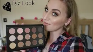 MAC WARM EYESHADOW PALETTE - Smokey Copper Eye Look