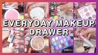 Updating My Everyday Makeup Drawer!! (the perfect glam products!)