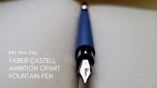 Faber Castell Ambition OpArt Fountain Pen Review.