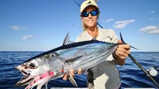 Florida Offshore Saltwater Fishing for SUSHI Tuna GoPro Video