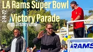 Rams Disneyland Super Bowl Victory Parade (Full)