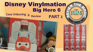PART 2  CASE OPENING  Disney Vinylmation Big Hero 6 complete blind box tray case Opening and Review
