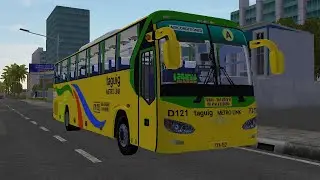 Bussid Mod Taguig Metrolink Golden Dragon XML6127J6 Marcopolo