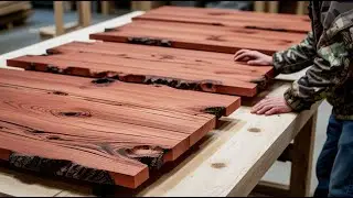 A Passion for Woodworking: A handcrafted desk is built from scratch