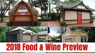 151 - Epcot Food and Wine 2018 Preview | Guessing the Kiosks