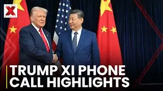 Trump -Xi Jingping Phone Call on Discussion of Russia-Ukraine Peace Deal | NewsX World