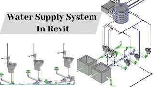 Revit MEP Plumbing Modeling  | Revit MEP | #plumbing #mep